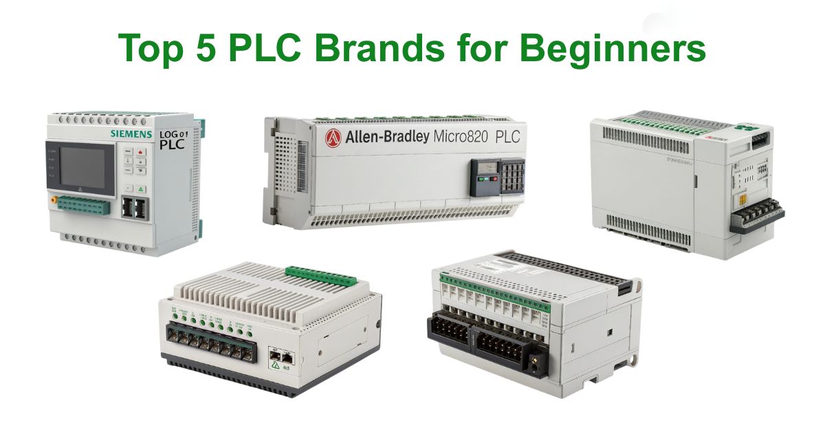 Top 5 PLC Brands for Beginners