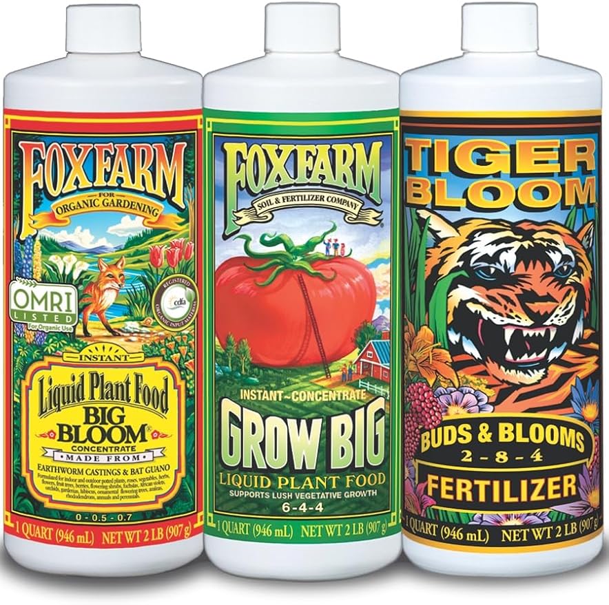 FoxFarm Liquid Nutrient Trio