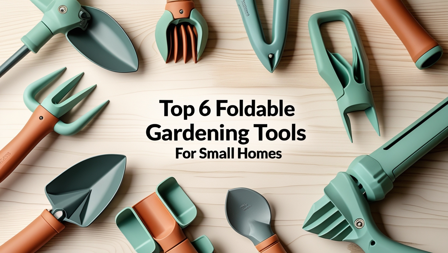 What Are the Top 6 Foldable Gardening Tools for Small Homes?