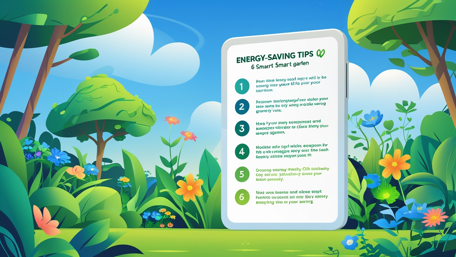 Why Are These 6 Energy-Saving Tips Important for Smart Gardens?