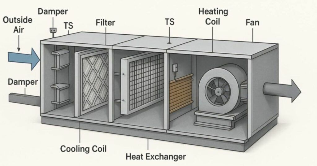 Air Handling Units (AHUs): Controlling Climate and Clean Air
