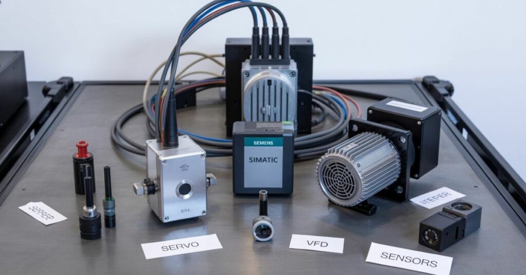 Components Involved in PLC-Based Motion Control