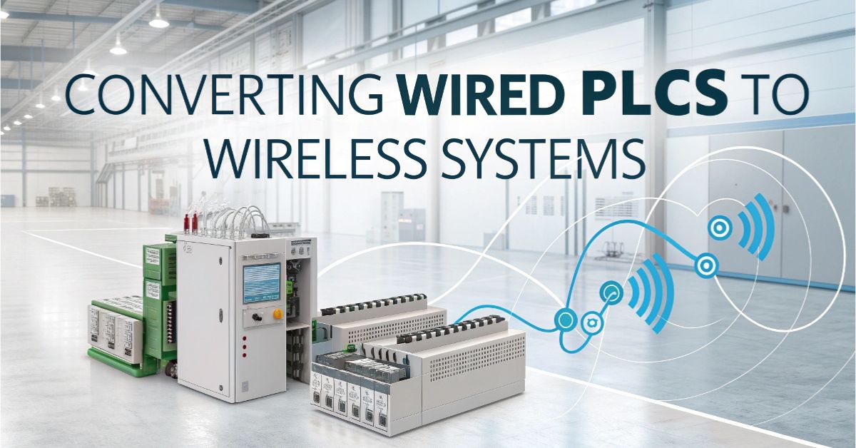Converting Wired PLCs to Wireless Systems
