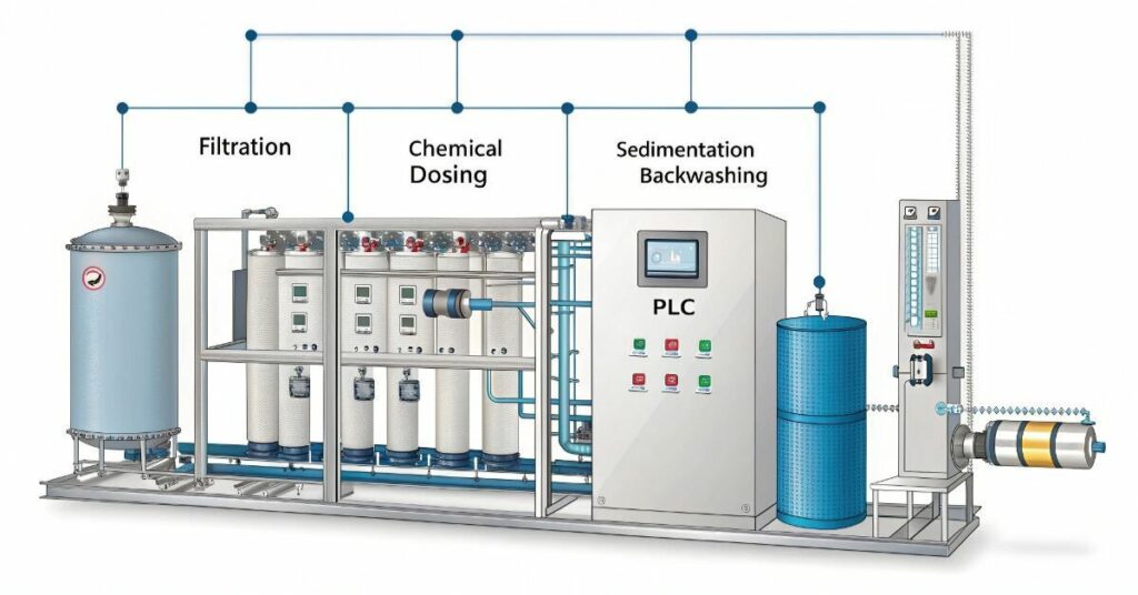 Core Functions of PLCs in Water Purification