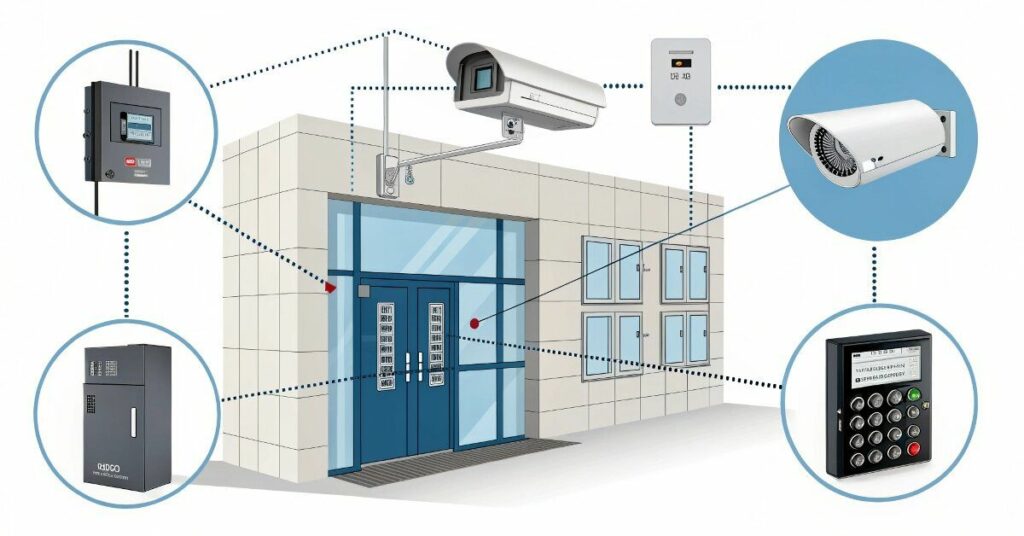 Enhancing Building Security through PLC-Driven Control