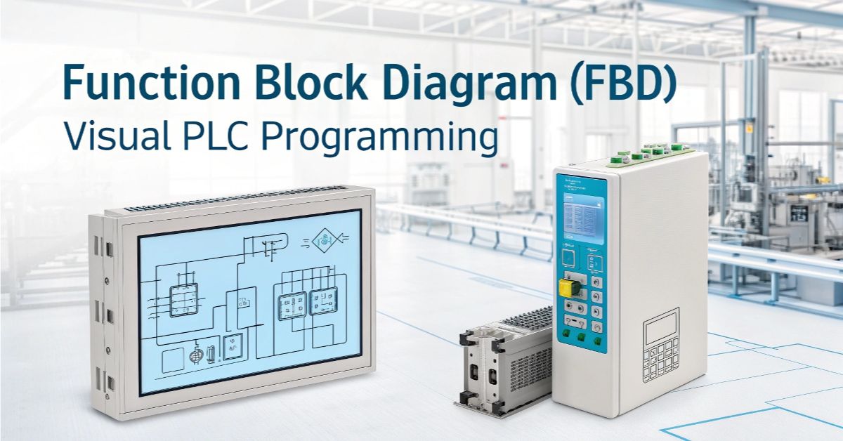 Function Block Diagram (FBD): Visual PLC Programming