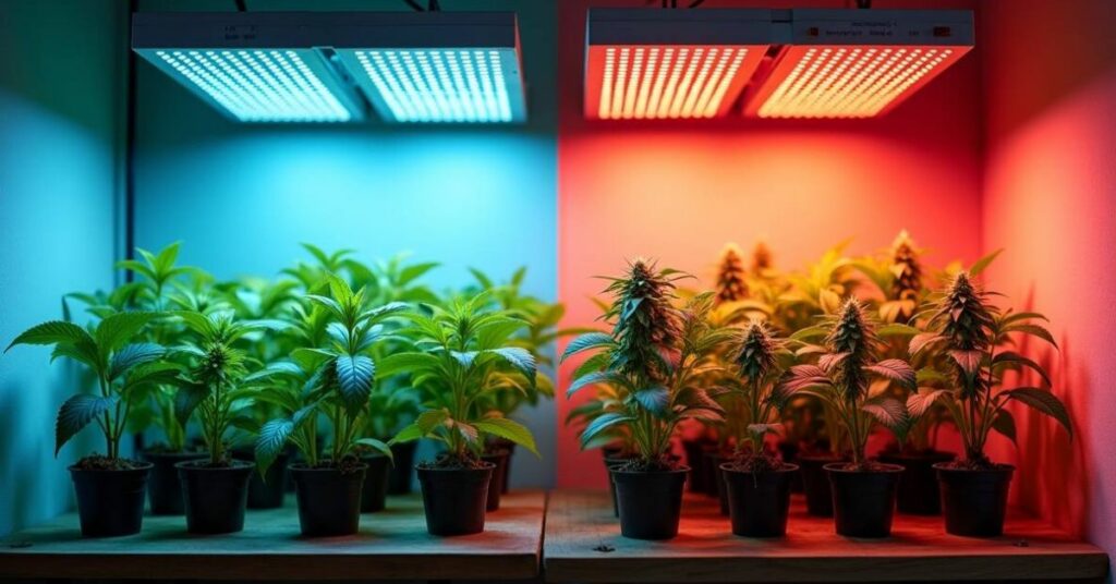 Matching Light Type to Plant Stage