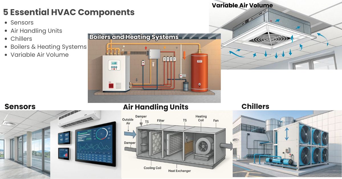 What Are the 5 Essential HVAC Components Every BMS Should Monitor?