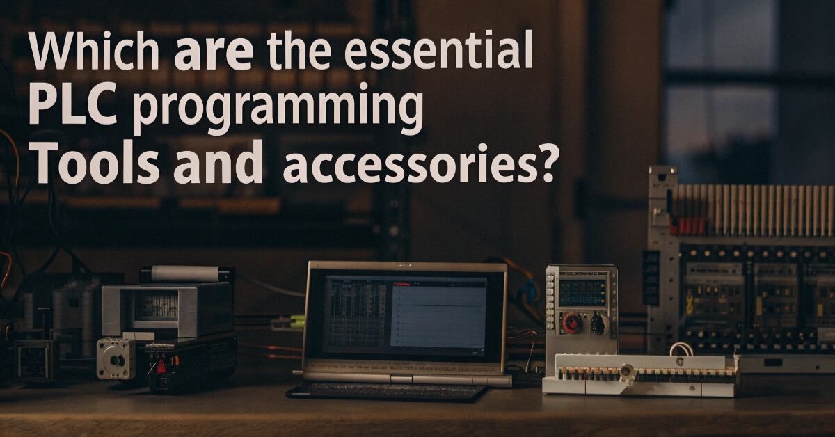 Which are the Essential PLC Programming Tools and Accessories?