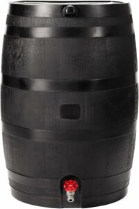 50-Gallon ECO Rain Barrel Made with 100% Recycled Plastic