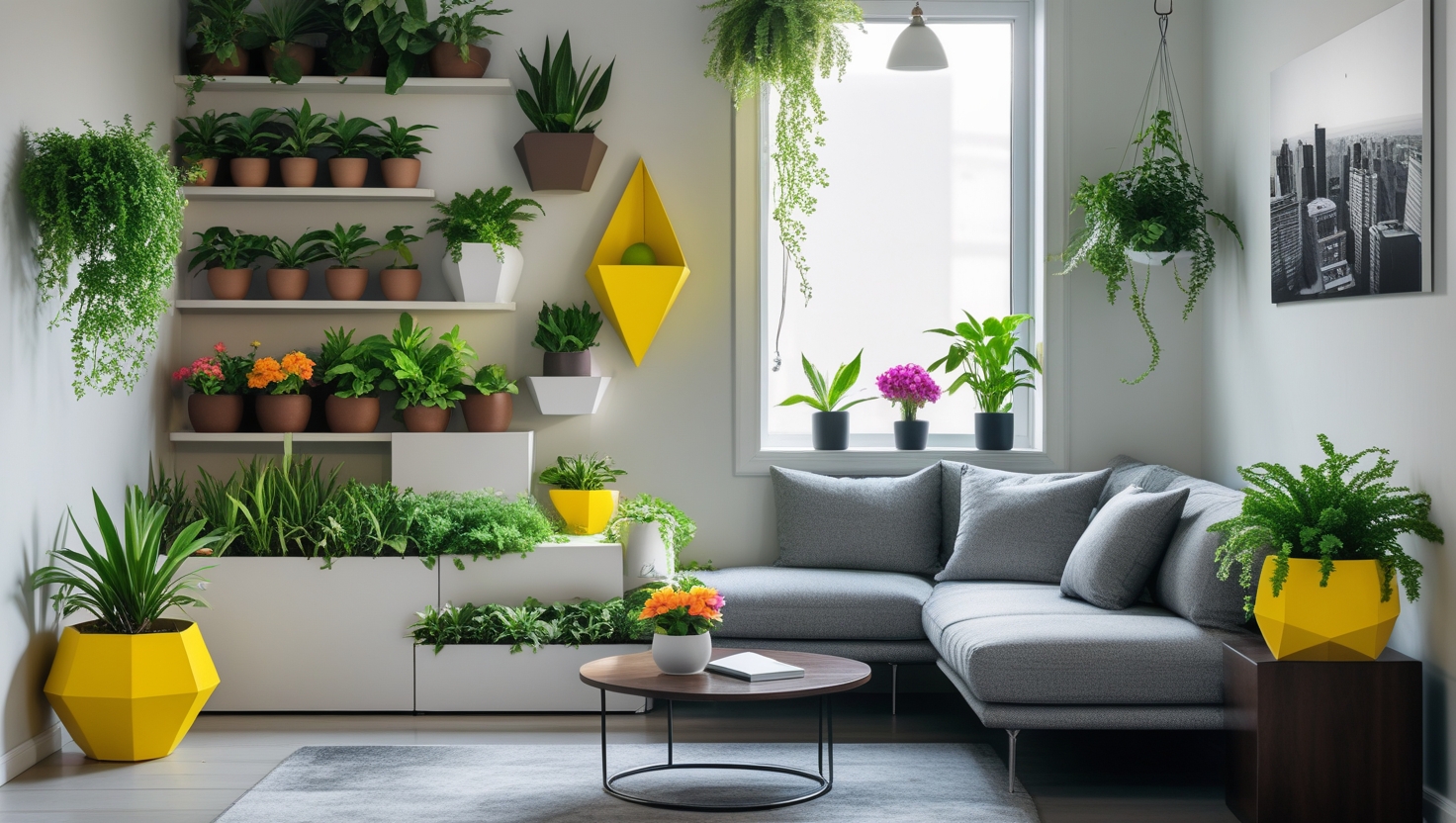 How Do These Planter Ideas Fit Well into Small Living Spaces?