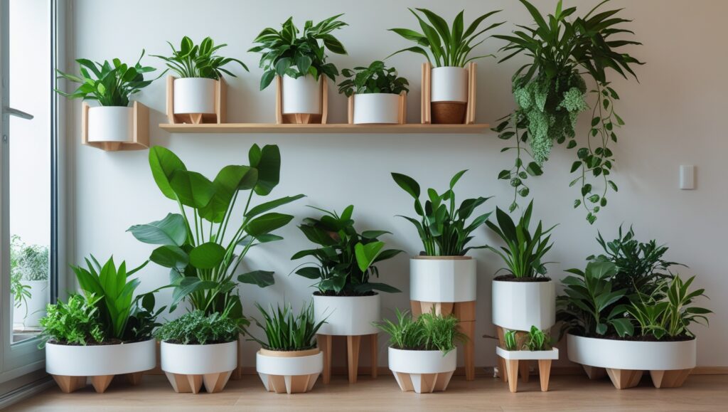 How Do These Planter Ideas Fit Well into Small Living Spaces?